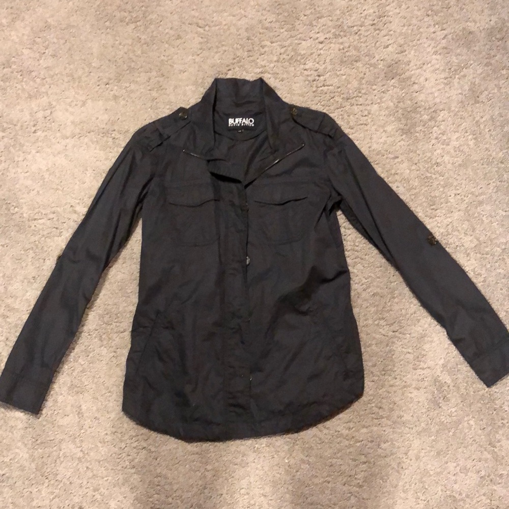 Buffalo lightweight jacket, charcoal gray